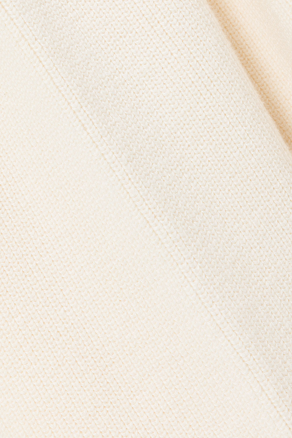 Luxurious Cream - Hued Cotton Blend Sammi High - Waisted Pants
