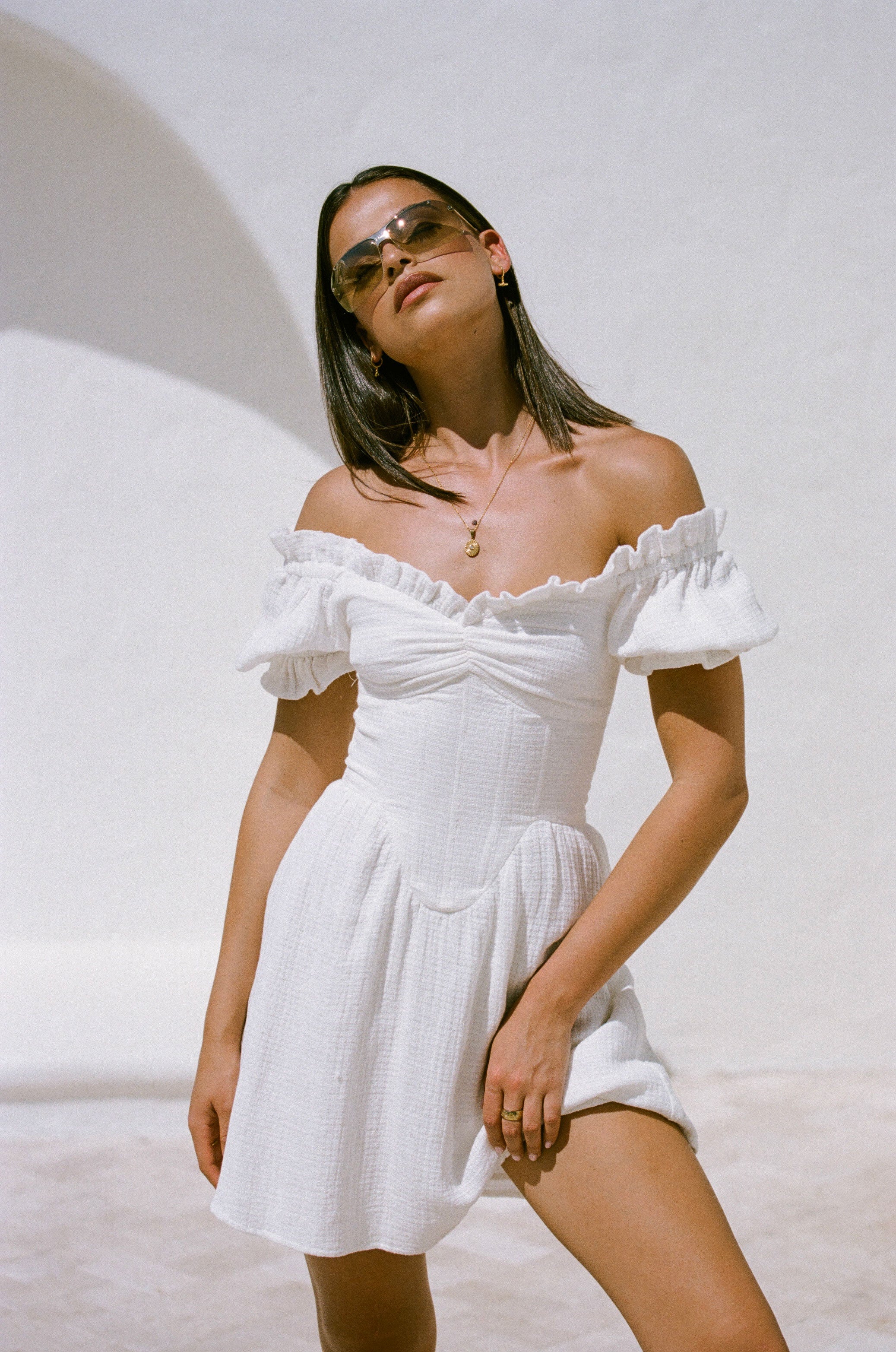Unique Sample of Meraki Ruffled Women's Dress