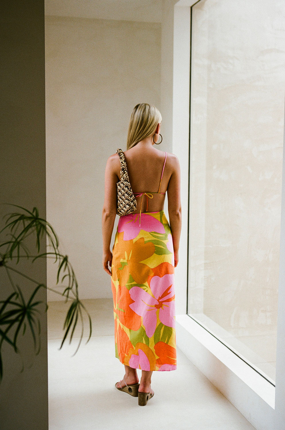 Unique Monaco Hibiscus - Style Skirt Sample