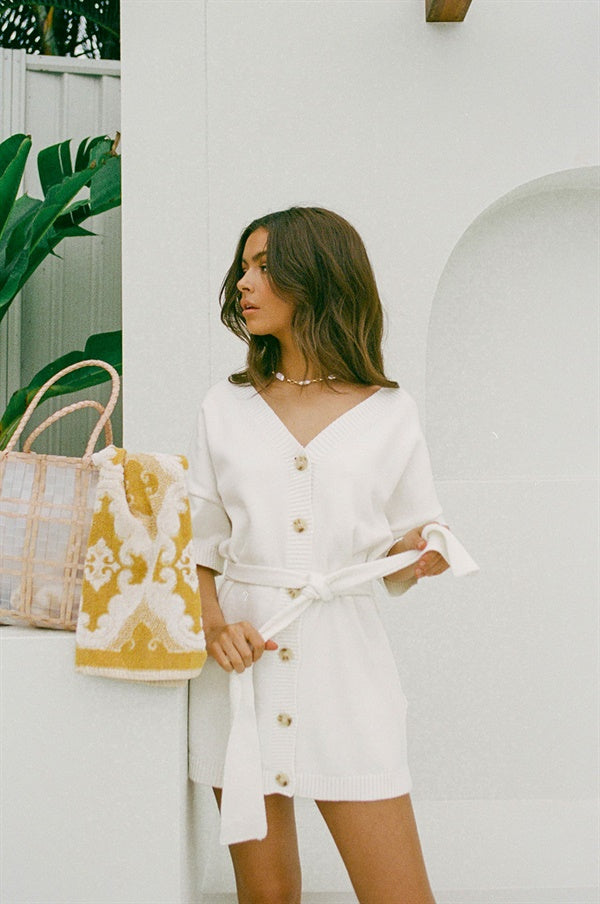 Unique Khaled Knit Dress - One - of - a - Kind Fashion Piece