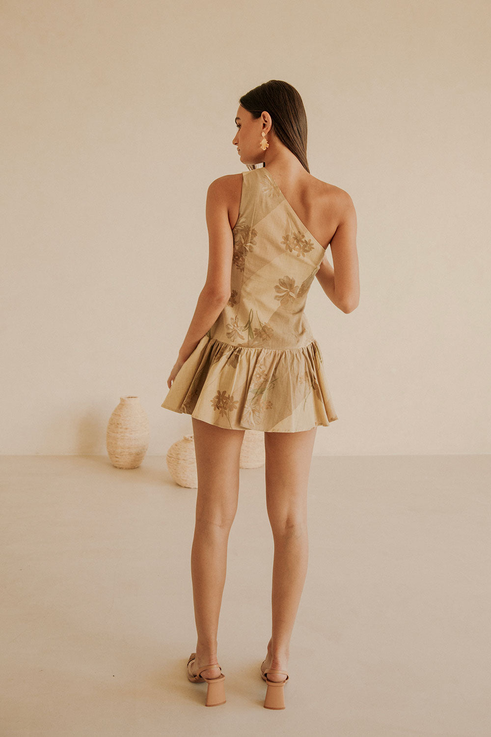 Unique Tawny Bloom Ellira Sample Dress for Exclusive Wear