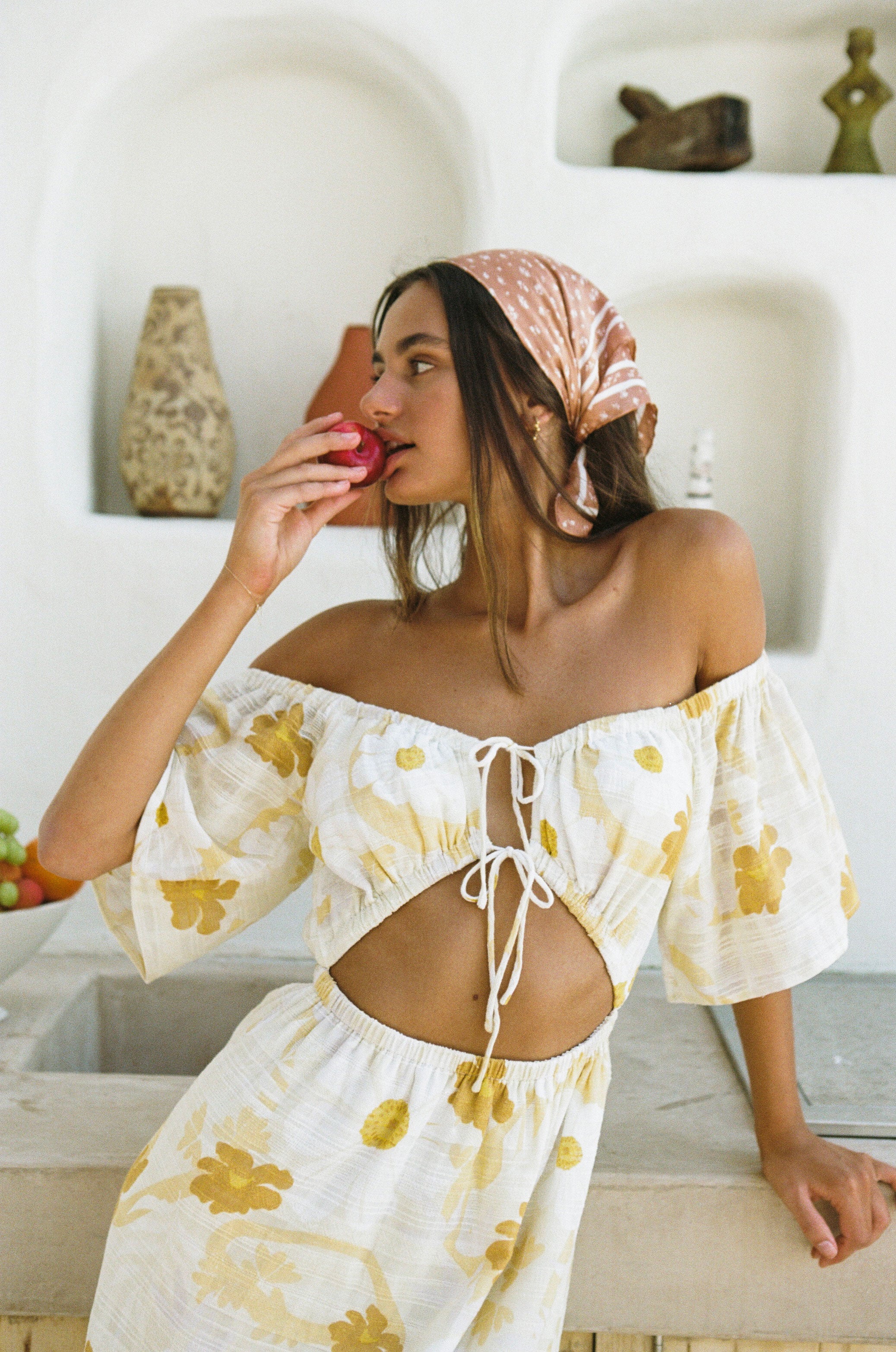Sample Women's Off-the-Shoulder Nalu Style Dress