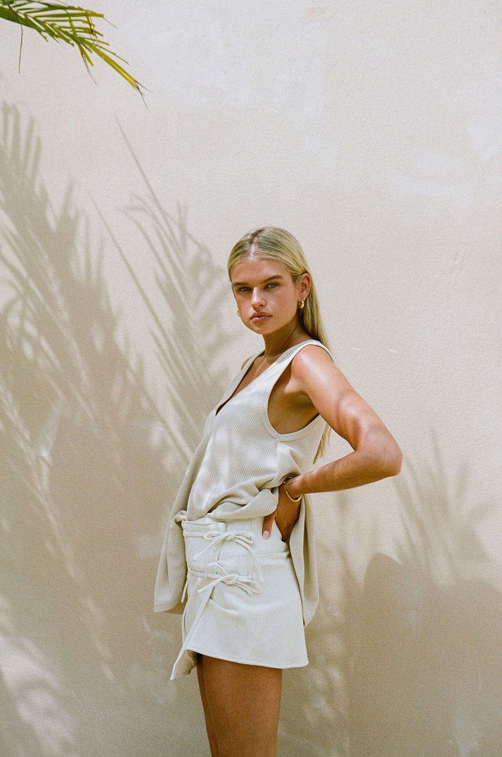 Cream Luna Skirt - Unique Sample for Fashion Lovers