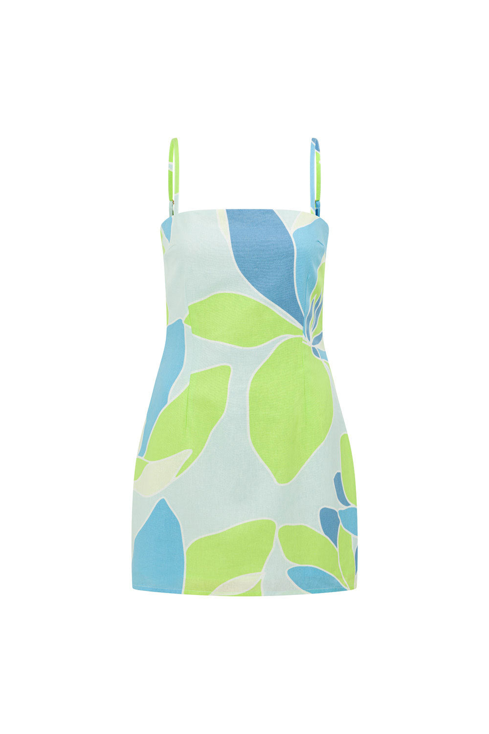 Exclusive Magnolia Blue Amira Dress with Adjustable Straps