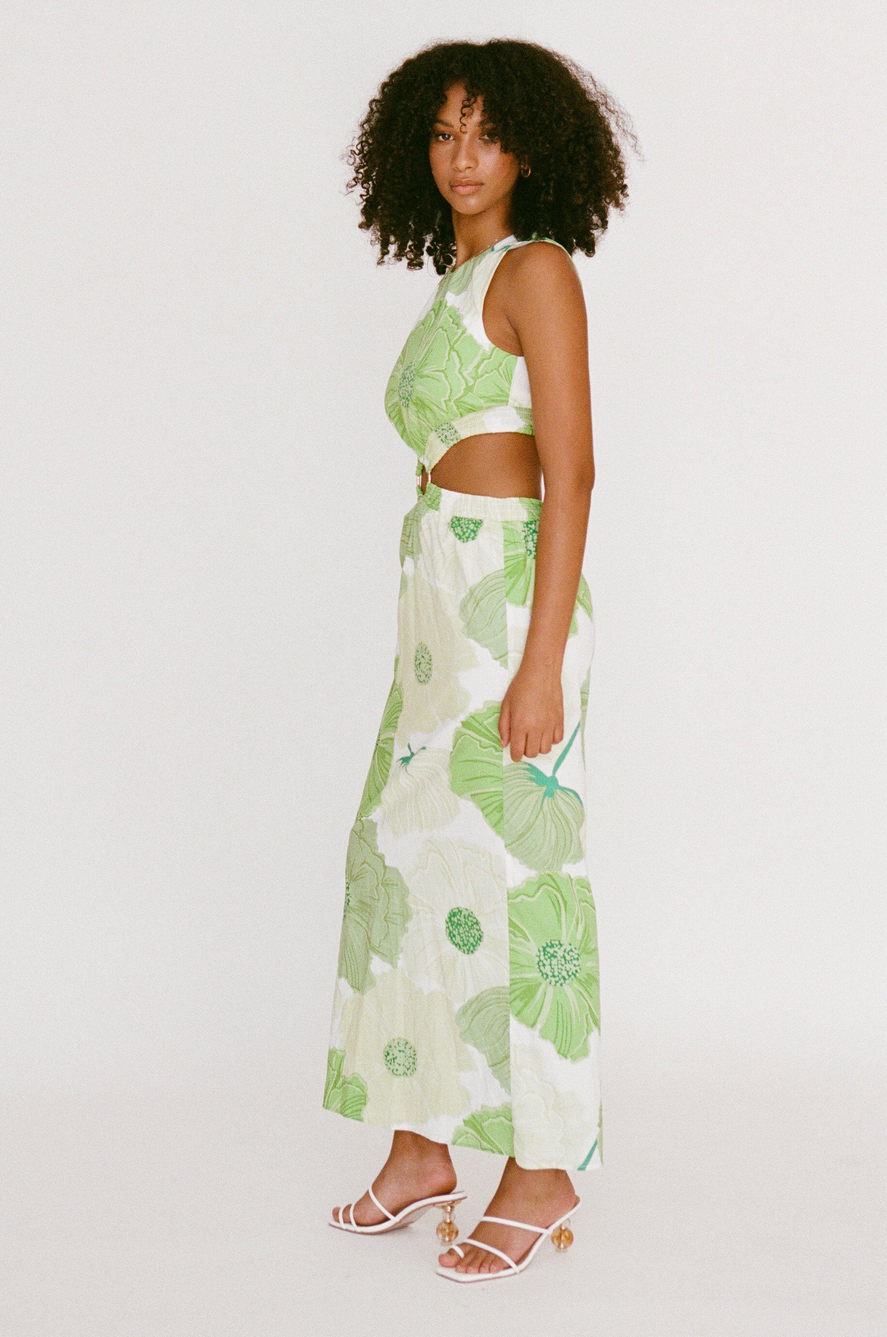 Unique Melita Cutout Sample Dress with Distinctive Flair