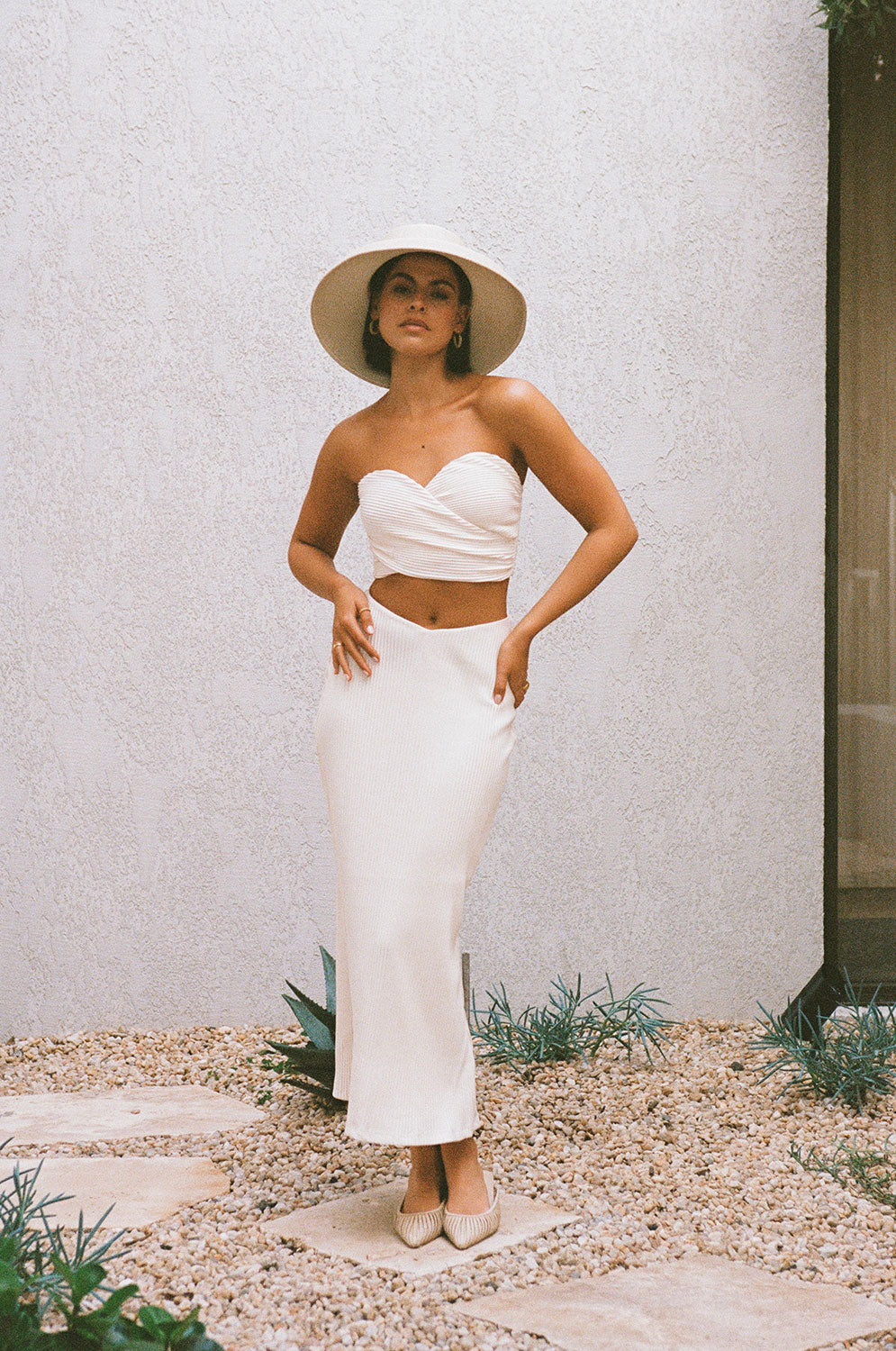 Unique Villegra Midi Skirt - Sample with a Special Touch