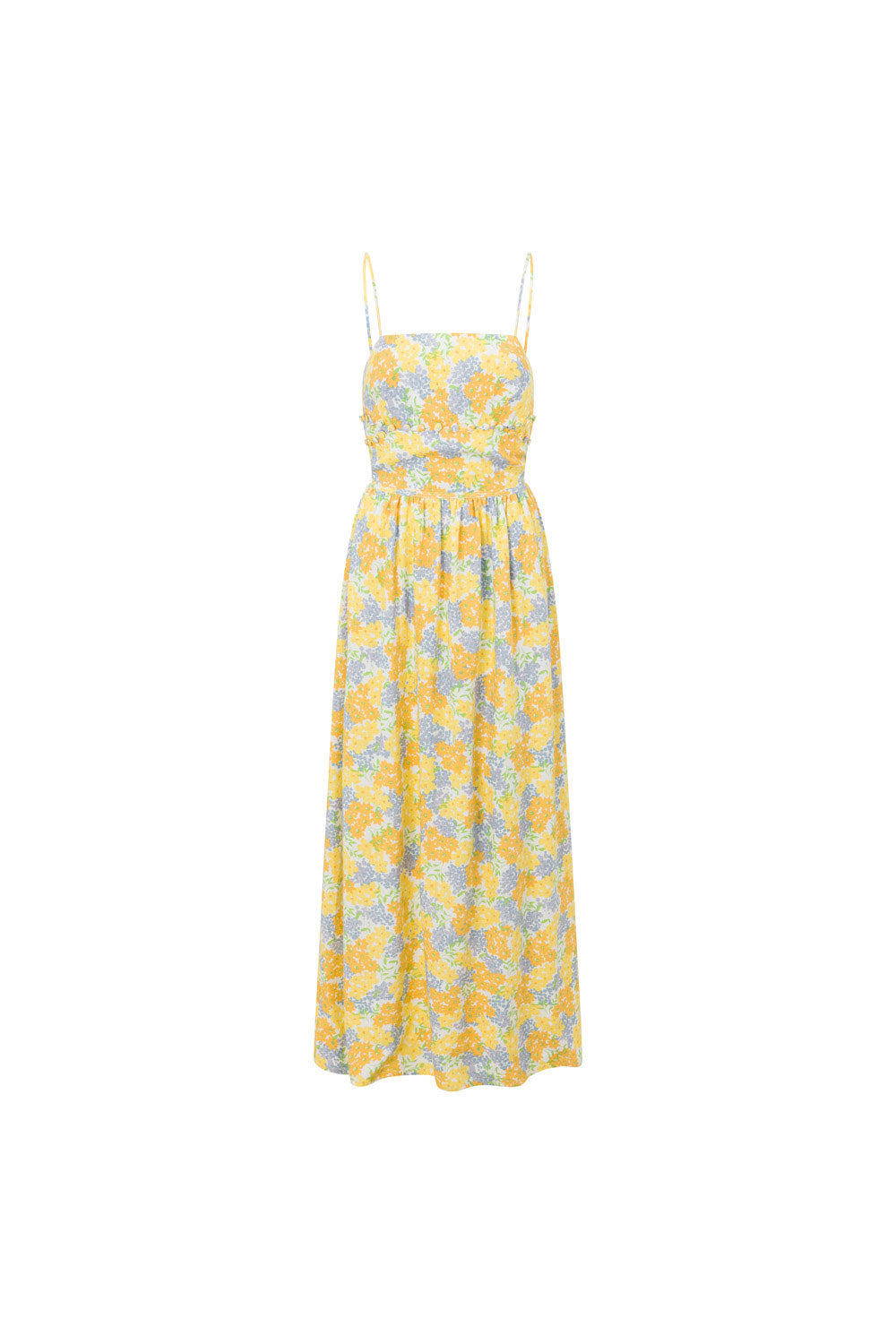 Tropical Bud Floral Print Women's Jaid Dress - Sample Edition