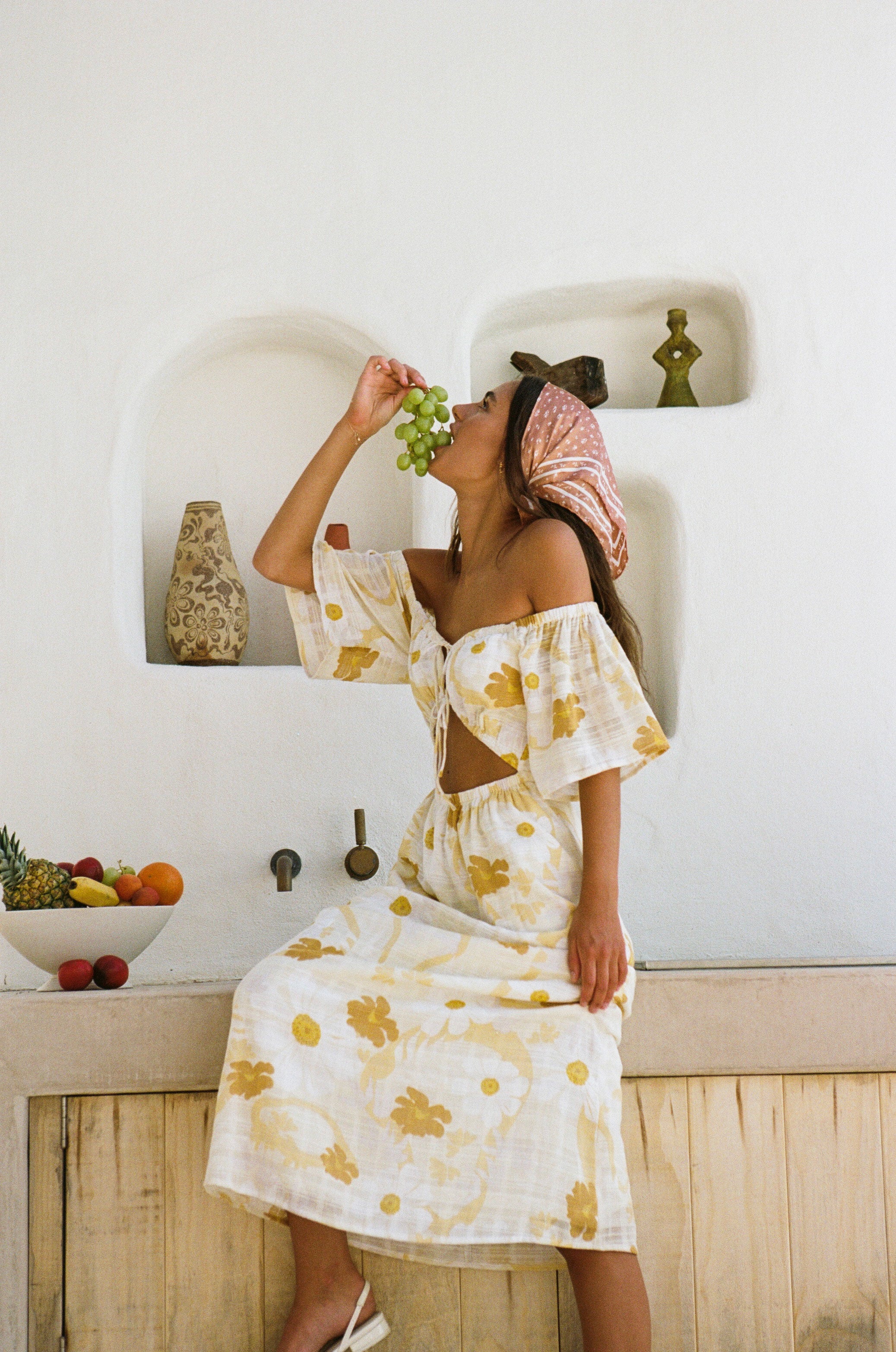 Sample Women's Off-the-Shoulder Nalu Style Dress