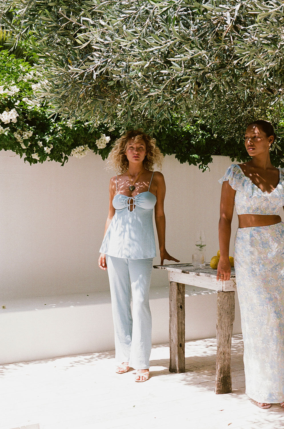 Blue Ashton Women's Jumpsuit - Exclusive Sample Piece