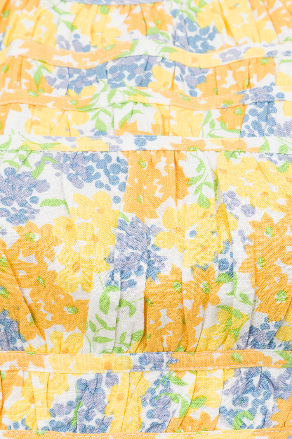Unique Danica Tropical Bud Floral Women's Top